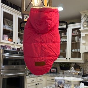 Dog Pink Hooded Jacket